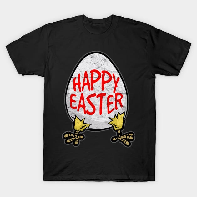 EASTER - Happy Easter Egg T-Shirt by AlphaDistributors